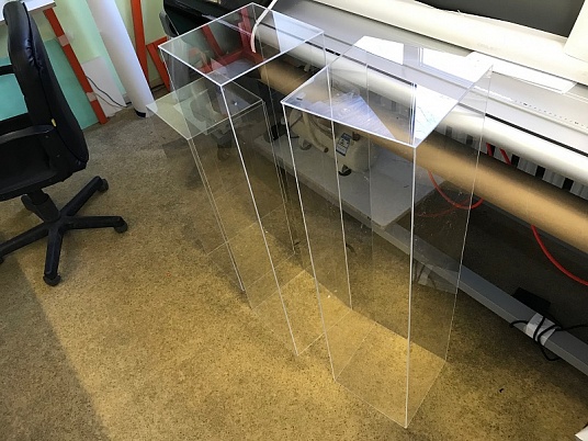 Короб из оргстекла