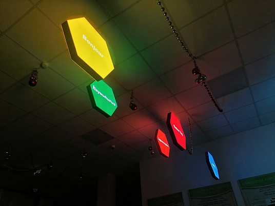 Двухсторонний световой короб