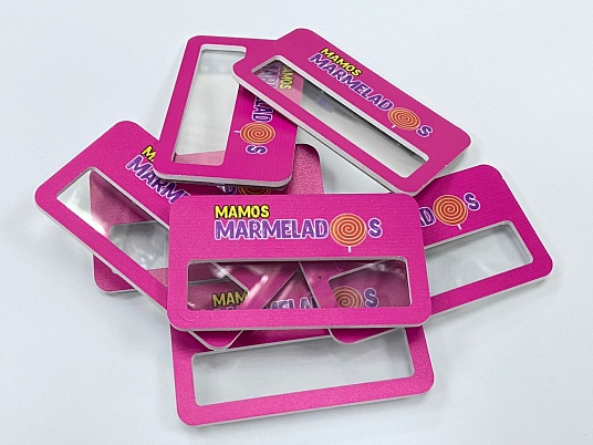 Бейджи из пластика ПВХ