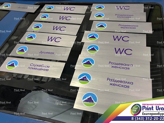 Уф печать на алюминии