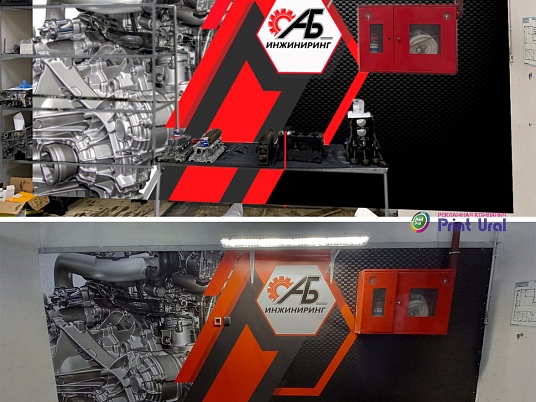 Монтаж баннера