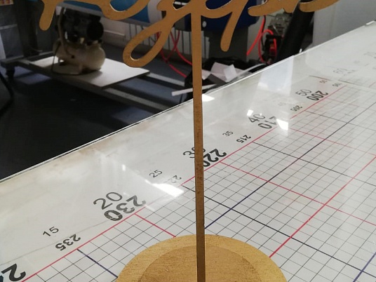 Таблички на ножке