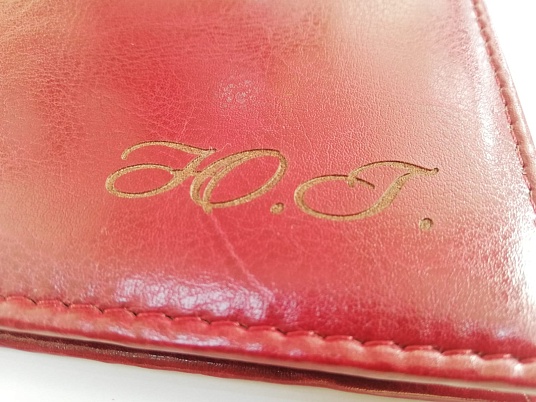 Гравировка на ежедневнике