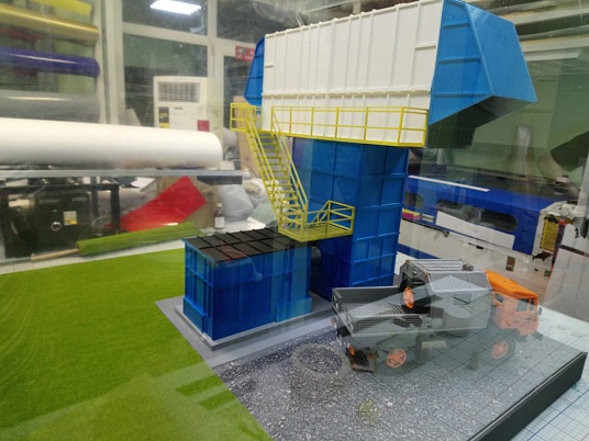 Изготовление макета для "Росатом"