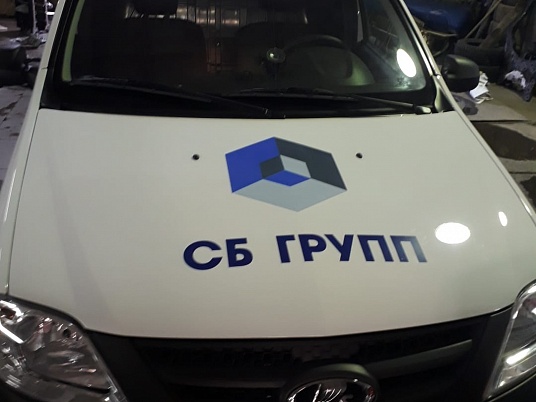 Реклама на автомобиль Lada Largus